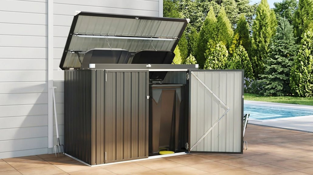 5 Best Outdoor Garbage Can Storage for 2027 11 outdoor garbage can storage options