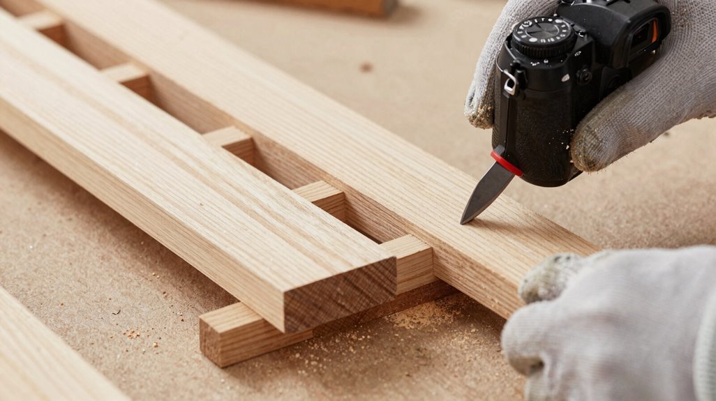 5 Steps to Make a Potting Table 2 pallet spacers intact removal