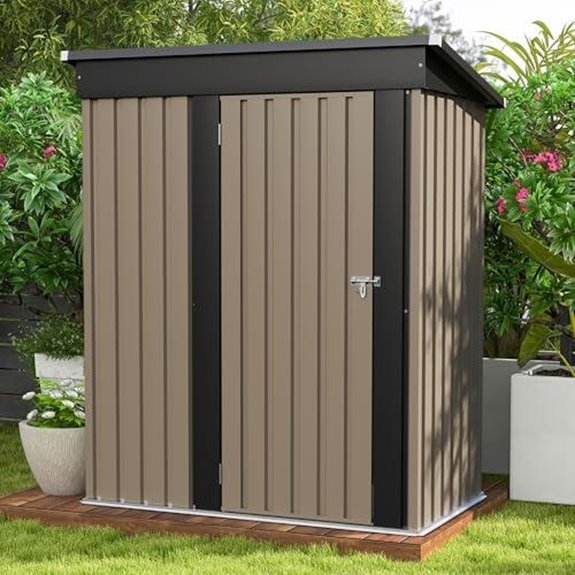 10 Best Outdoor Storage Solutions for 2027 4 patiowell 5x3 ft shed