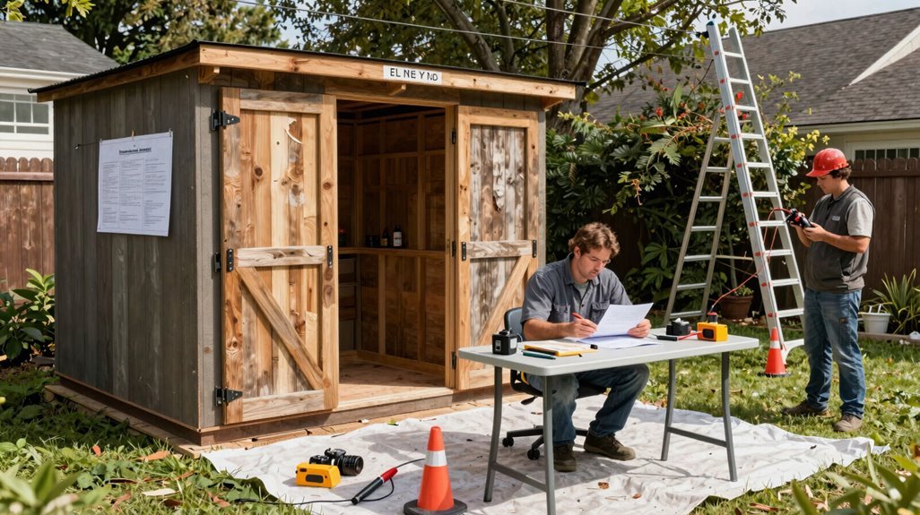permits hazards utilities checked