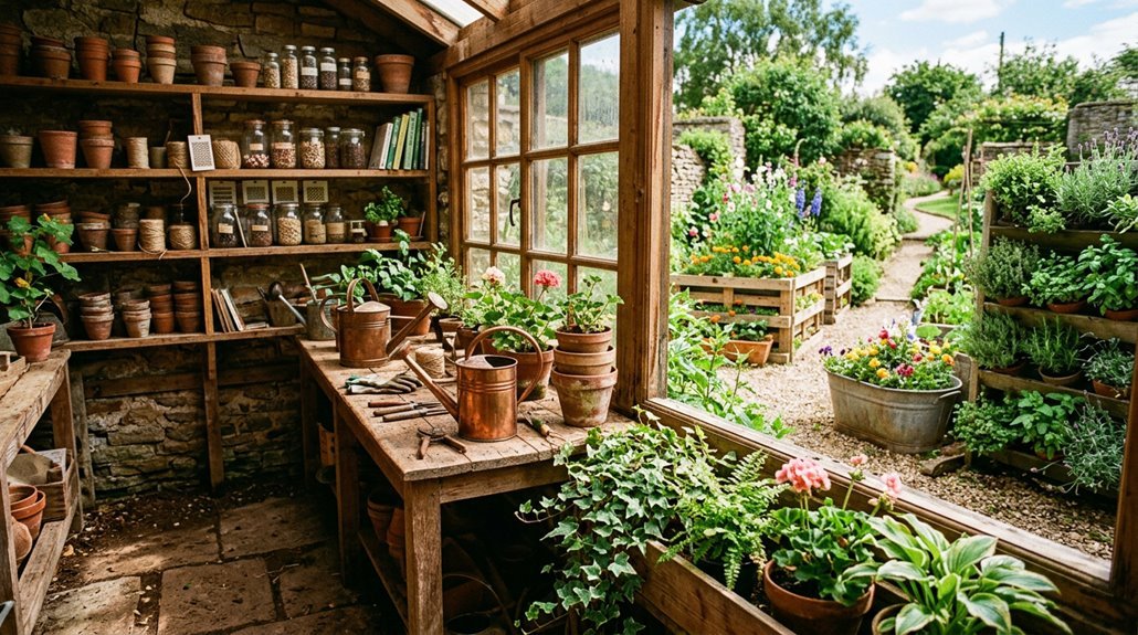 potting shed ideas for garden