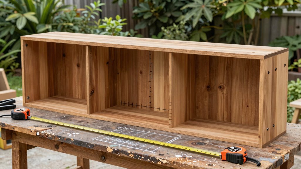 Do It Yourself Outdoor Kitchen Cabinets A Step by Step Build Guide 1 precise footprint with clearances