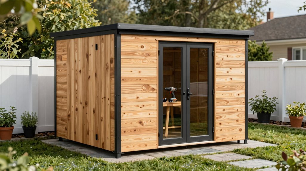 How Much Is a Backyard Shed? 9 prefab shed quick affordable customizable options