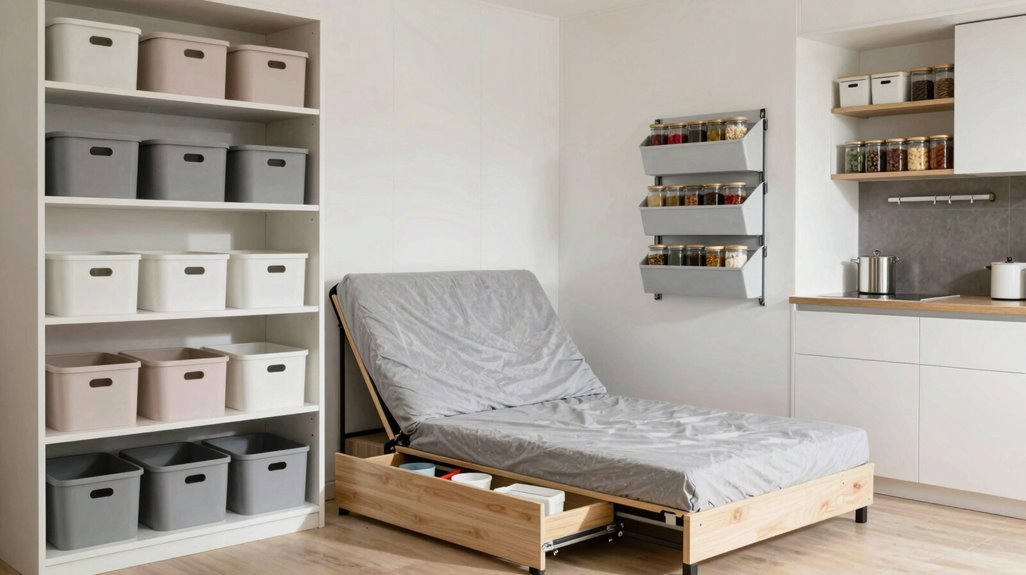 5 Tips for Maximising Storage Space in Small Homes 1 purge first then organize space