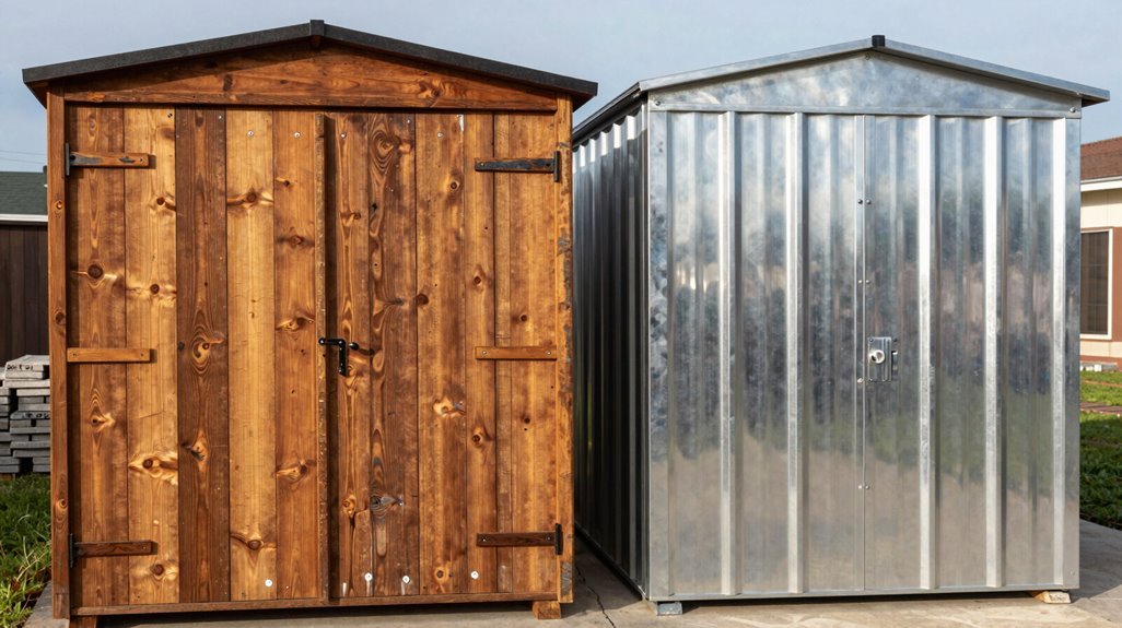 Wood vs Metal Storage Sheds—5 Key Differences 13 resin beats wood durable portable