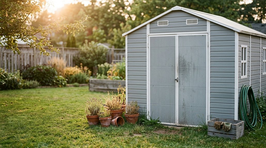 resin sheds for storage durability