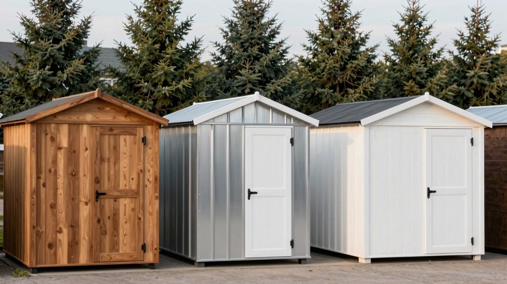 resin wood metal climate choices