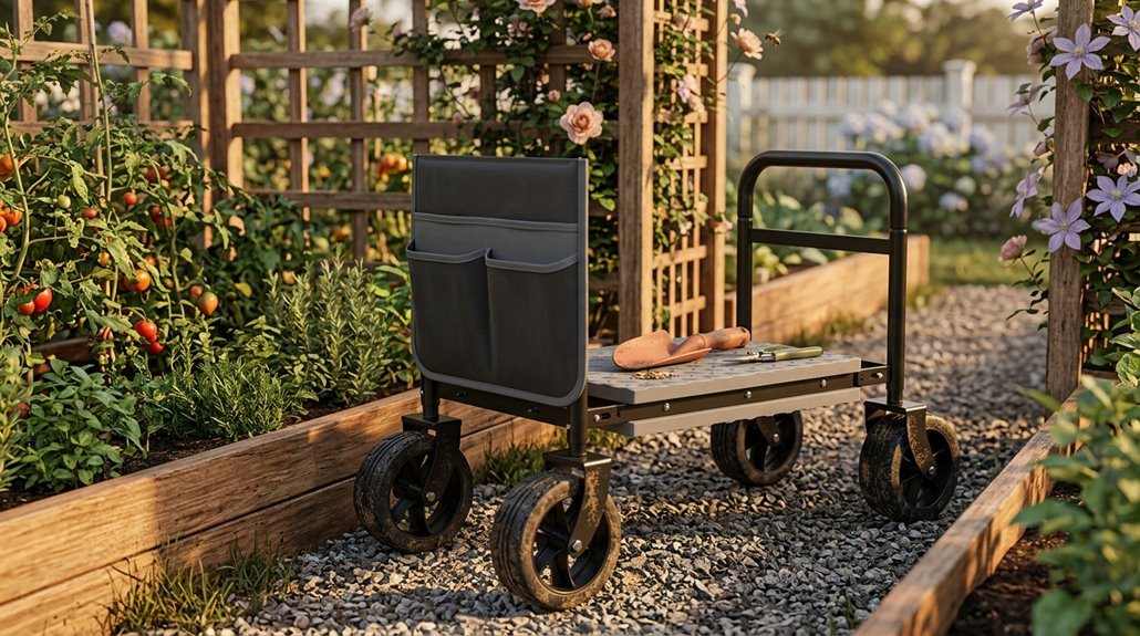 rolling garden seat options for seniors 2027