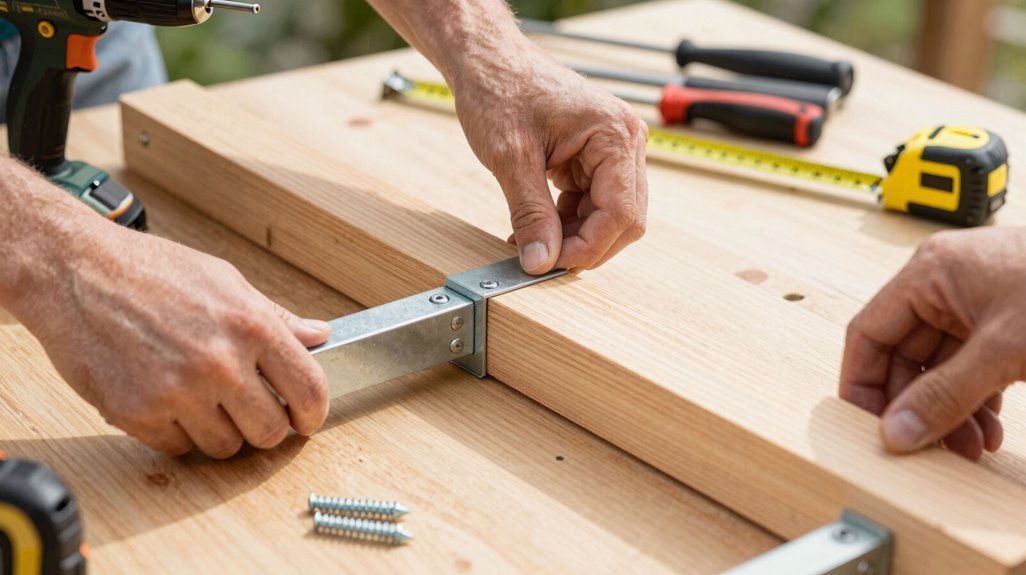 How to Build a Garden Tool Rack – A Step-by-Step DIY Guide 6 rough cut timber frame assembly