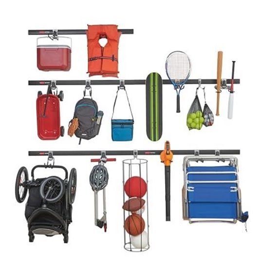 rubbermaid 20 piece fasttrack kit