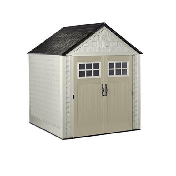 rubbermaid 7x7 outdoor shed