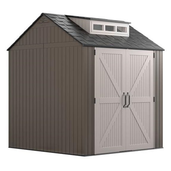rubbermaid 7x7 resin shed