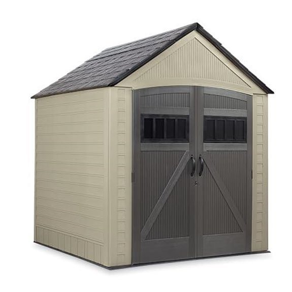 14 Best Outdoor Sheds With Floors for Your Backyard in 2027 11 rubbermaid 7x7 resin shed