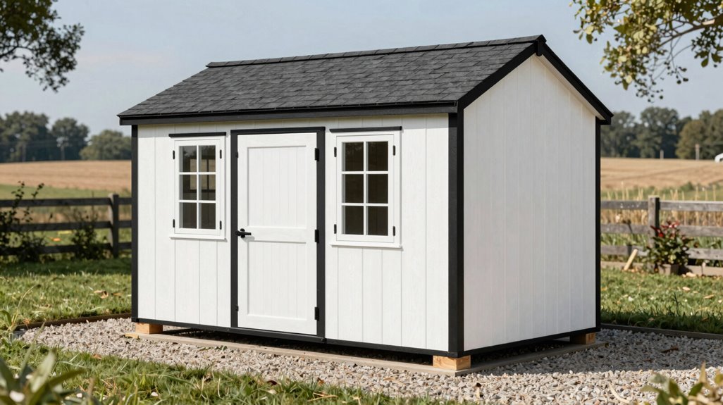 5 Best DIY Storage Shed Kits for Your Backyard 4 saltbox shed with engineered durability