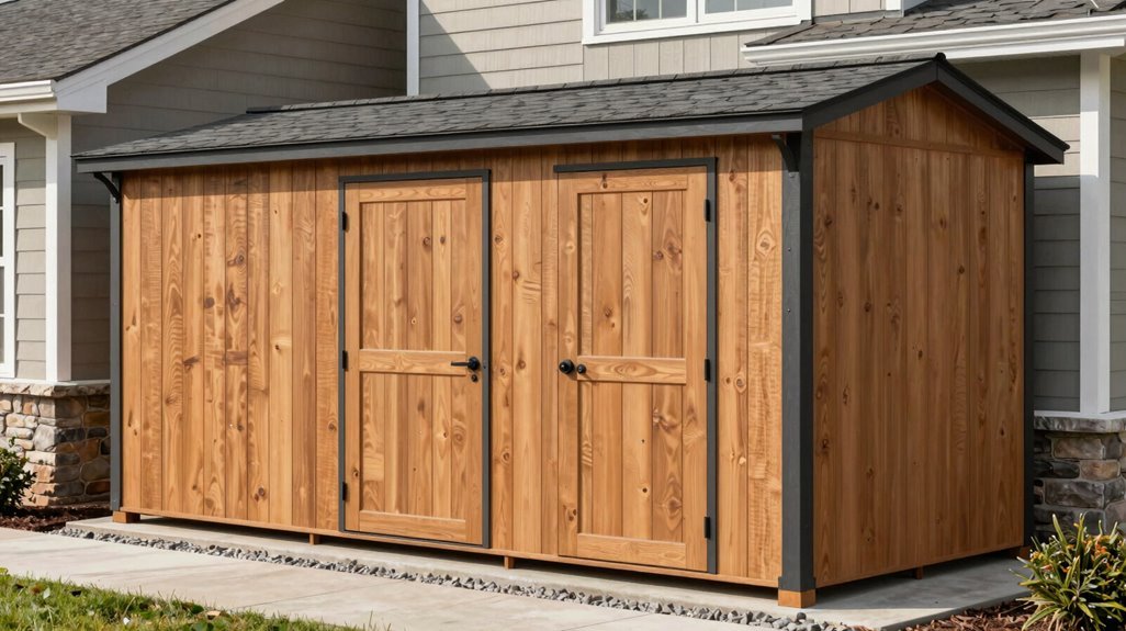 seamless shed exterior cohesion