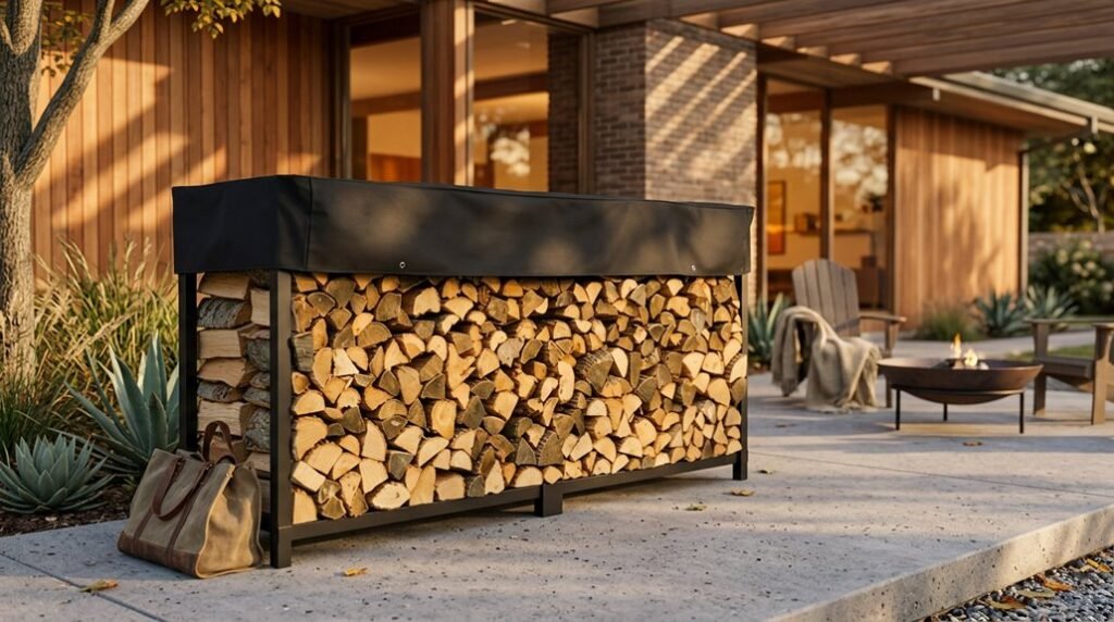 seven best firewood racks 2027 stay cozy