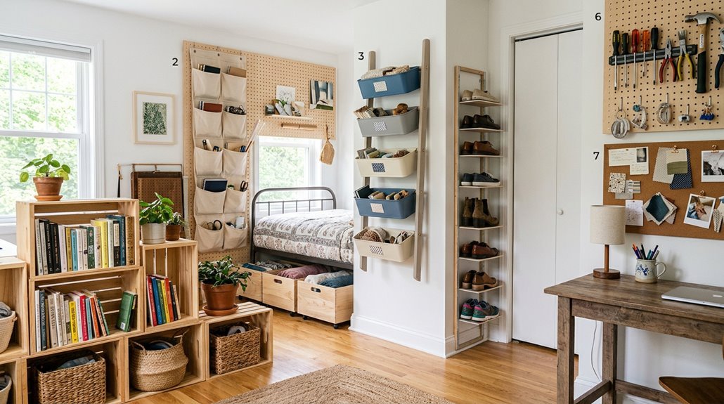 seven diy storage ideas for space