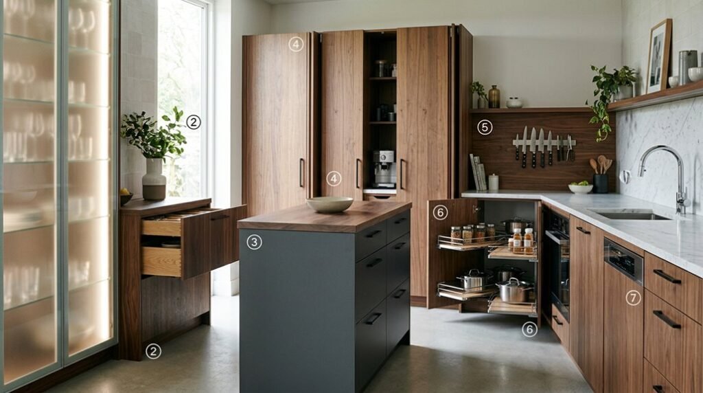 seven innovative kitchen cabinet ideas
