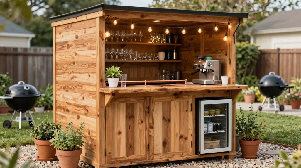 5 Backyard Shed Bar Ideas That'll Transform Your Space 5 shed bar permits timeline costs