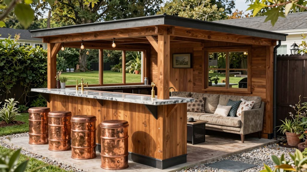 5 Backyard Shed Bar Ideas That'll Transform Your Space 3 shed bars for every space
