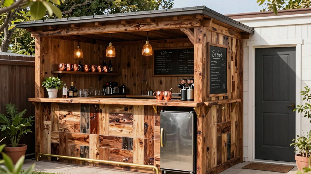 5 Backyard Shed Bar Ideas That'll Transform Your Space 2 shed bars reflect personalities