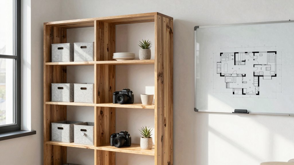 7 DIY Storage Unit Ideas to Maximize Your Space 2 sketching layout before loading