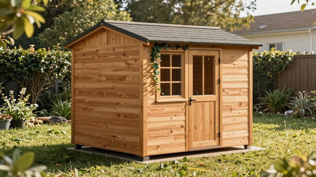 small budget 8x10 shed options