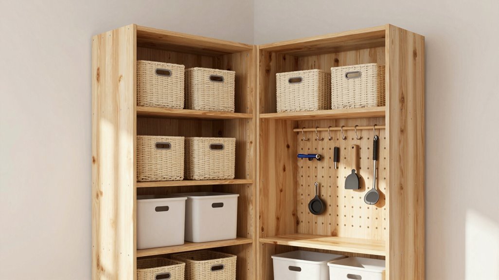 7 DIY Storage Unit Ideas to Maximize Your Space 4 stand bulky furniture vertically