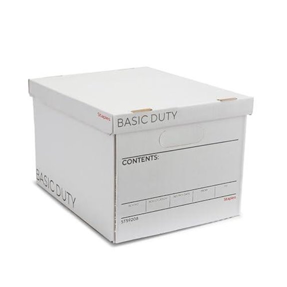 10 Best Storage Boxes for 2027 7 staples corrugated file box