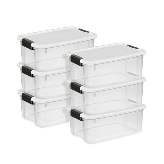 10 Best Storage Bins for 2027 8 sterilite 18 qt latch box
