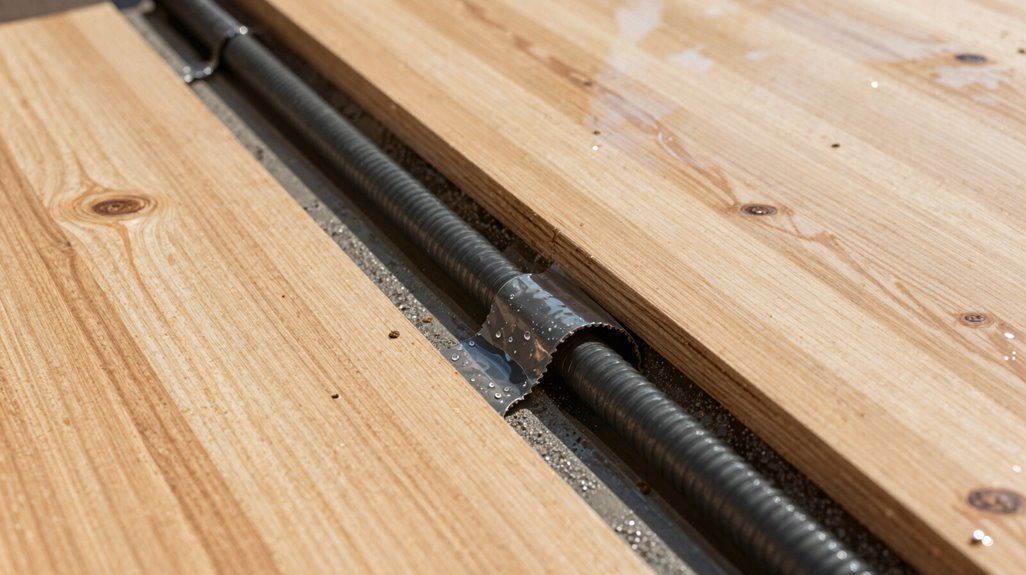 storage floors channel water away effectively