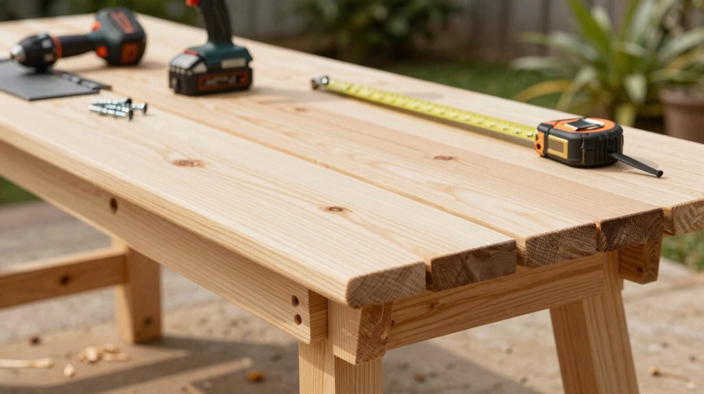How to Make a Garden Bench? 2 sub 60 diy bench construction
