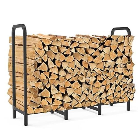 tikimilor 4ft firewood rack