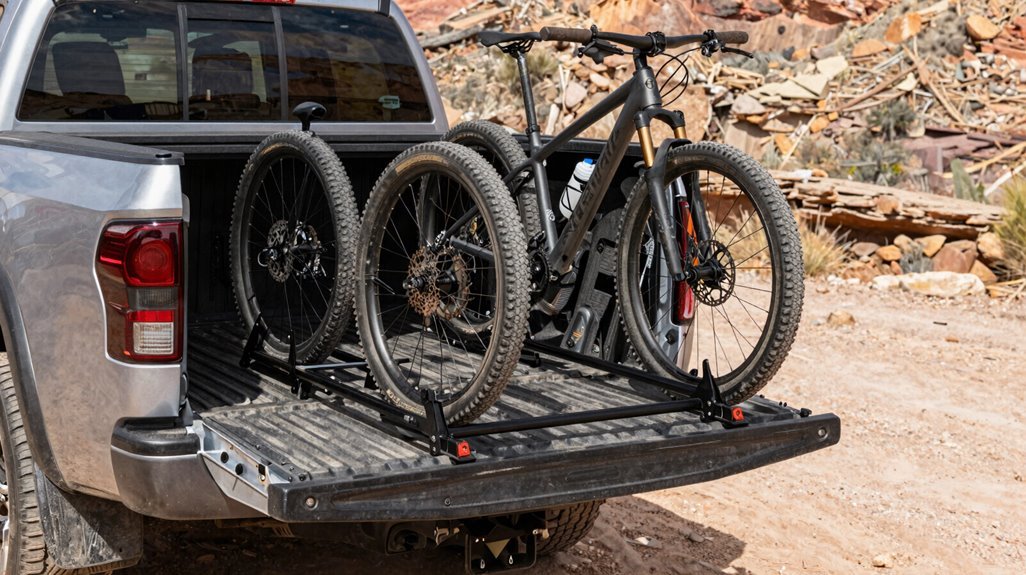 truck bed bike rack protection strategies