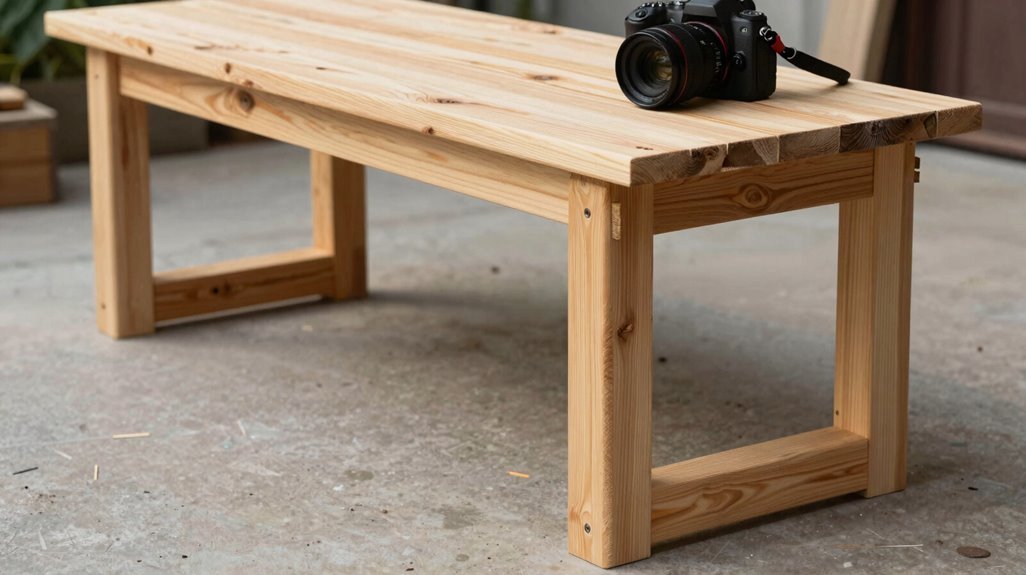 uniform leg frames squared and plumb
