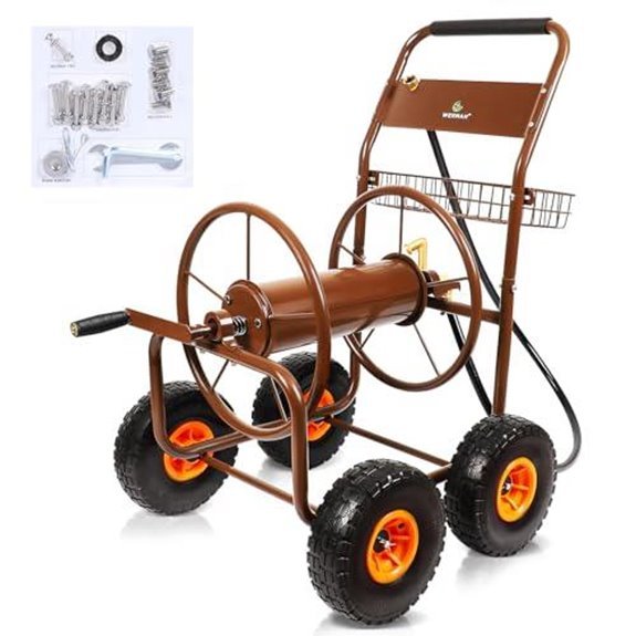 10 Best Hose Reel Carts for 2027 3 upgrade hose reel cart 300ft