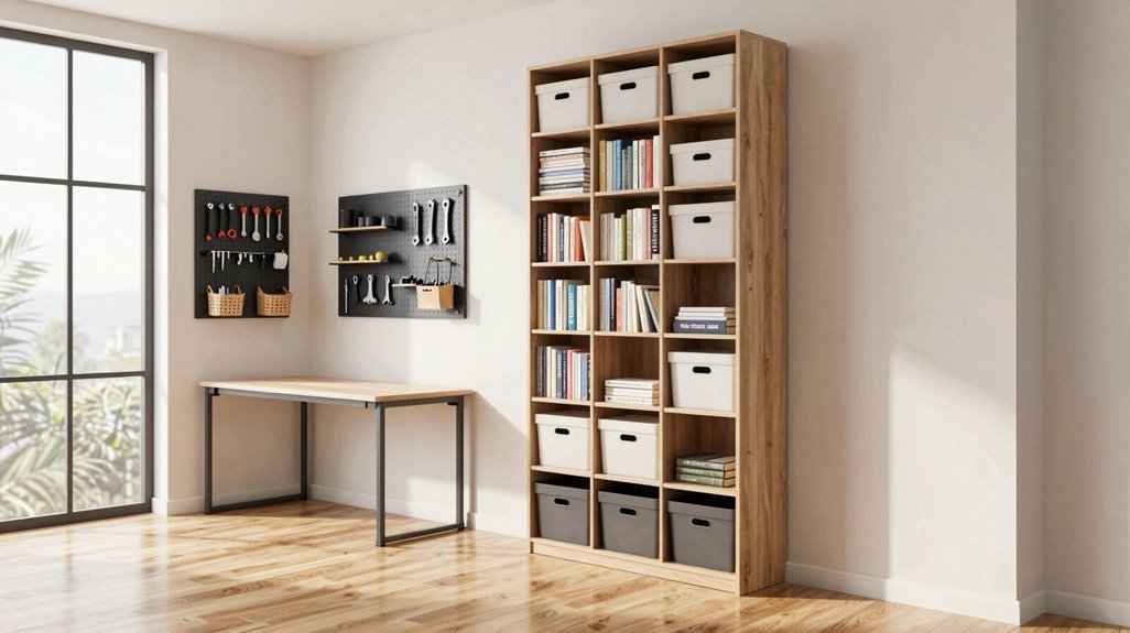 5 Tips for Maximising Storage Space in Small Homes 4 vertical storage reclaims wall space