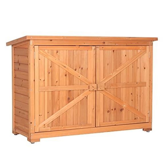 vingli outdoor wooden shed