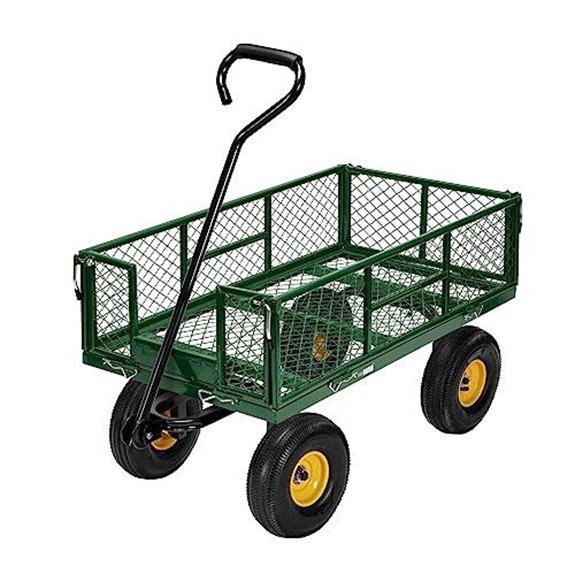 vivohome 880 lb mesh cart