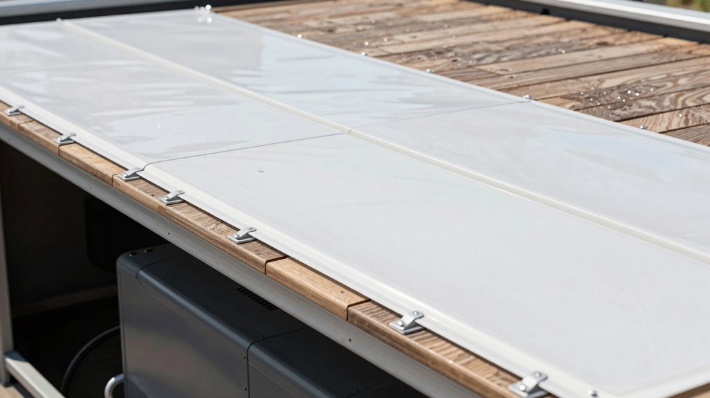 waterproofing system trade offs compared to panels