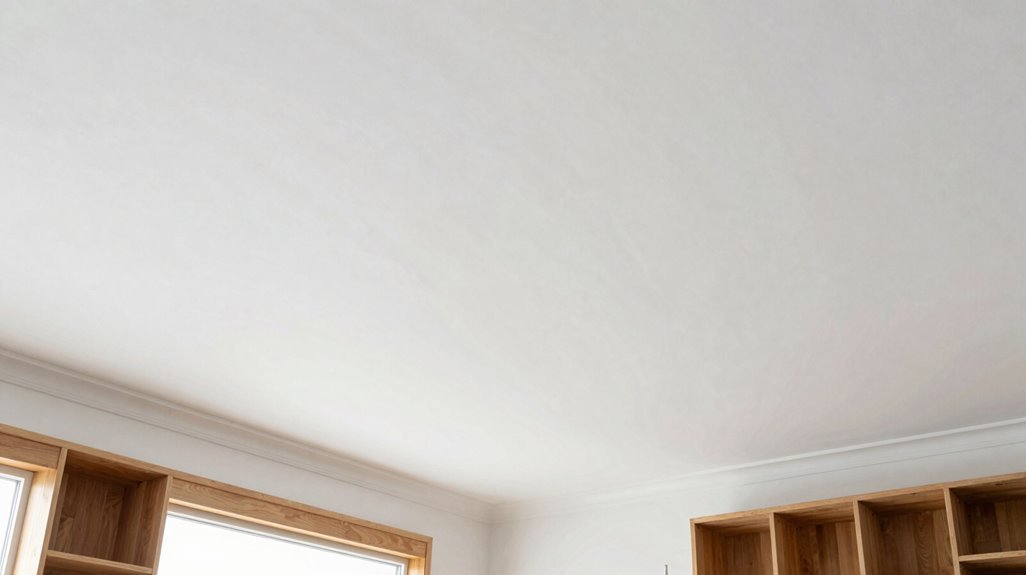7 Shed Ceiling Ideas That Transform Your Space 2 white ceiling brightens shed interior