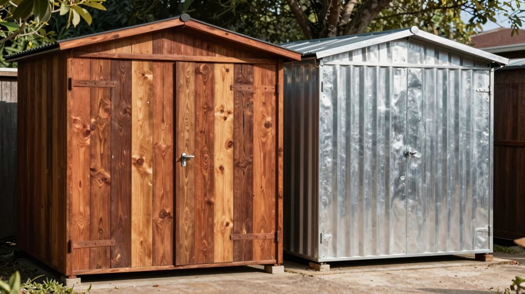 Wood vs Metal Storage Sheds—5 Key Differences 15 wood powered customizable insulated workspace